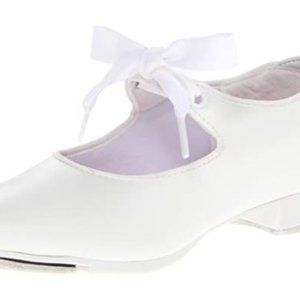 Capezio JR Tyette  Kids white size 1.5 New open box